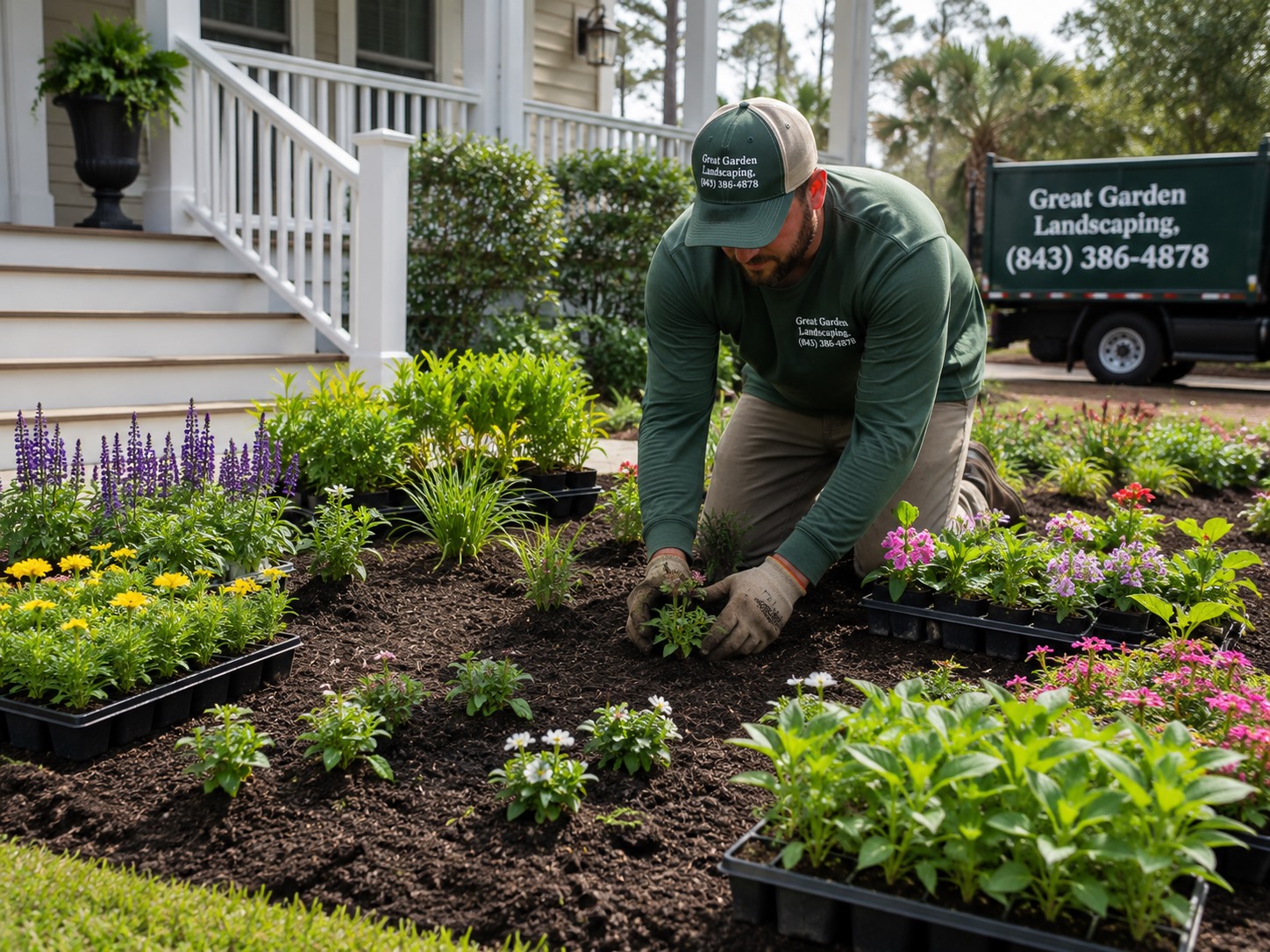 New garden beds plantation service in Johns Island SC