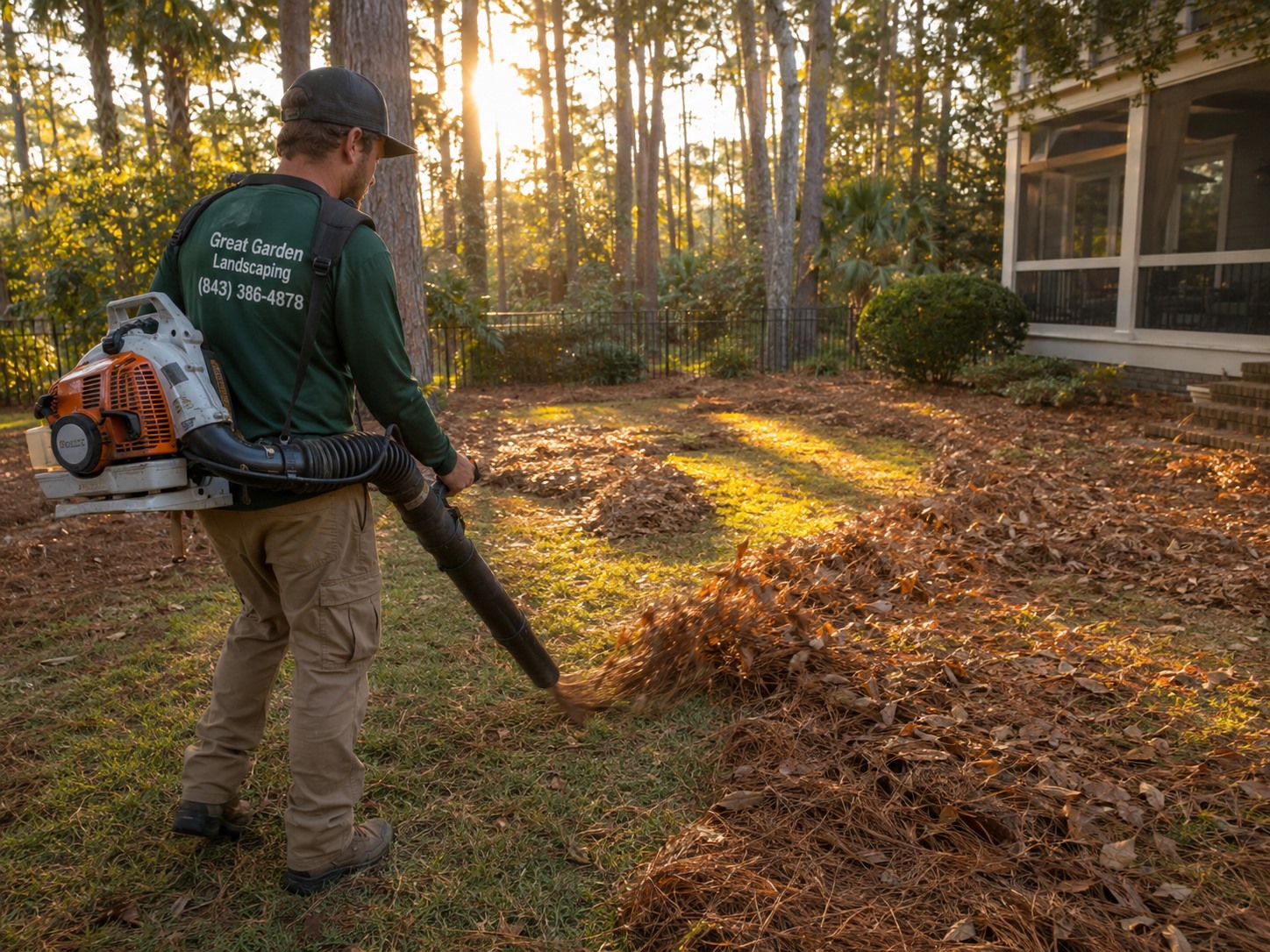 Professional yard cleaning service in Johns Island SC